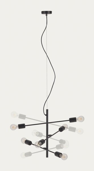 Czarna lampa wisząca ø 55 cm Spica – Kave Home