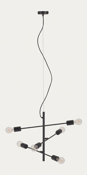 Czarna lampa wisząca ø 55 cm Spica – Kave Home