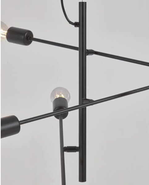 Czarna lampa wisząca ø 55 cm Spica – Kave Home