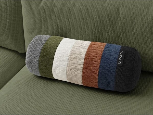 Zielona rozkładana sofa ze schowkiem 265 cm Ezechiel – Bobochic Paris