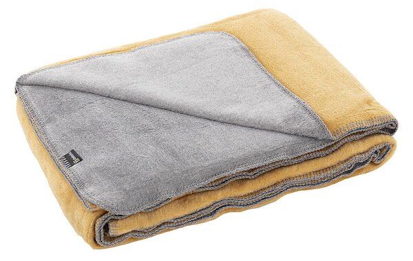 Koc Cosy Home 150x200cm Mustard&Grey