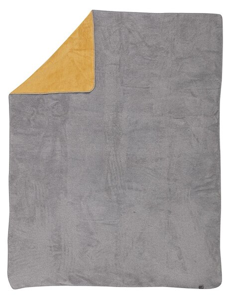 Koc Cosy Home 150x200cm Mustard&Grey