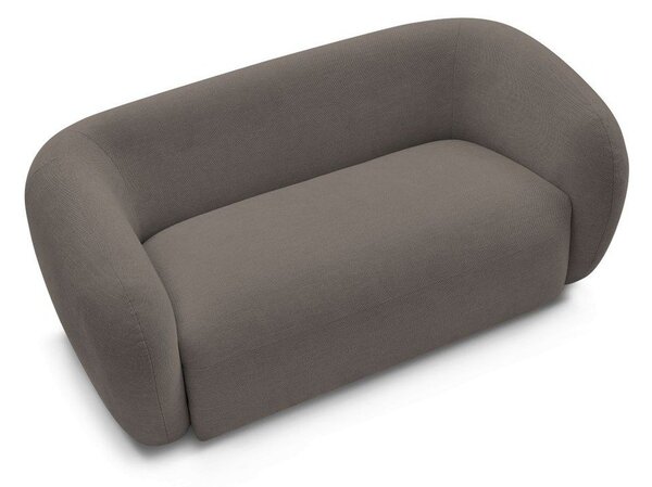 Szarobrązowa sofa z tkaniny szenilowej 160 cm Celine – Bobochic Paris
