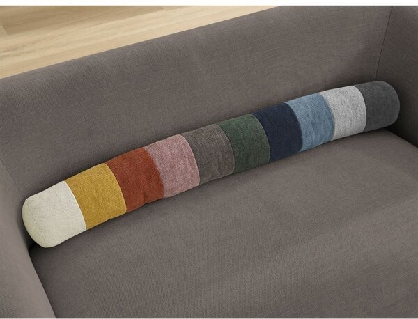Szarobrązowa sofa z tkaniny szenilowej 160 cm Celine – Bobochic Paris