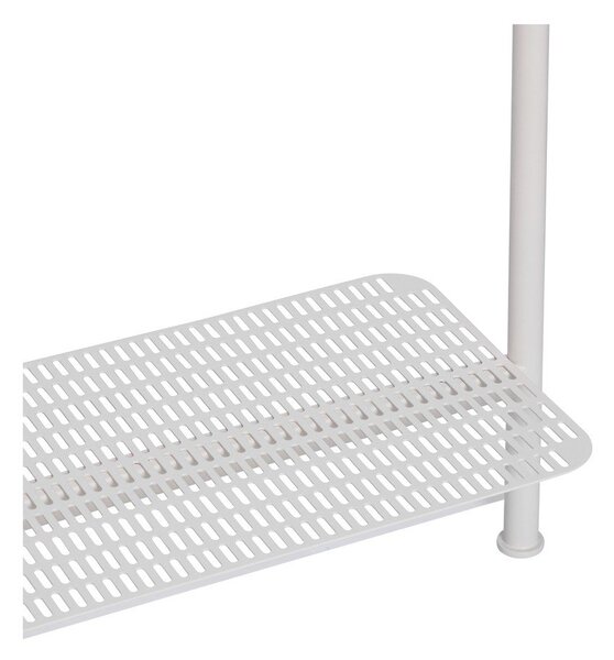 Jasnoszary metalowy stojak na ubrania ścienny 52x180x27 cm Nobly – Hübsch