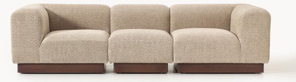 Sofa modułowa Teddy-Bouclé Natalie (3-osobowa)