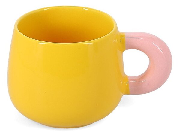 Żółty kubek new bone china 470 ml Coco – ONA
