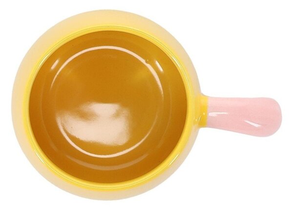 Żółty kubek new bone china 470 ml Coco – ONA