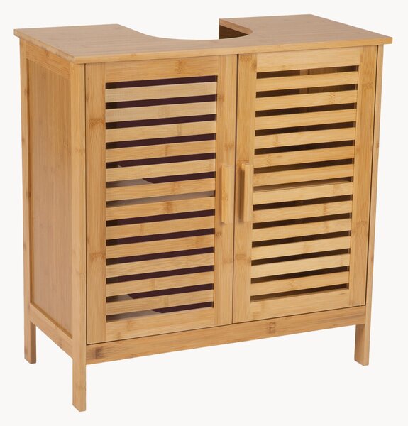 Szafka pod umywalkę z drewna bambusowego Merhaba, S 60 cm