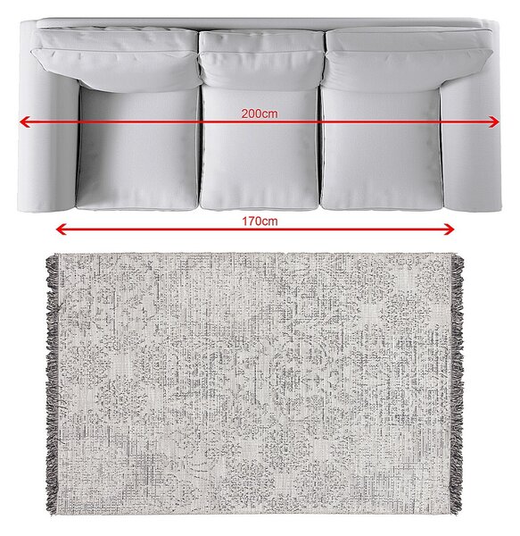 Dywan Tweed grey 120x170cm