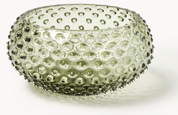 Misa ze szkła dmuchanego Hobnail