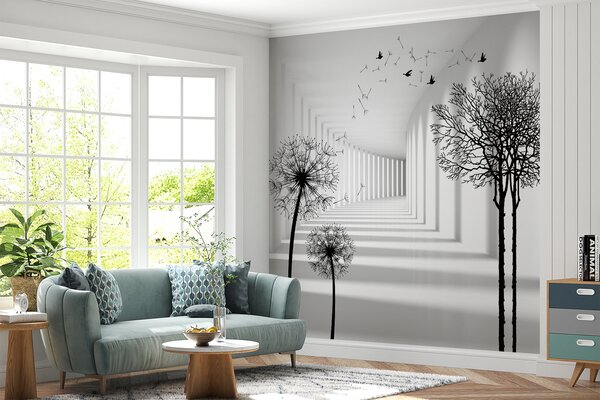 Fototapety Głębia i światło, Fototapety Czarno-białe, u37803d1 : Uwalls.pl