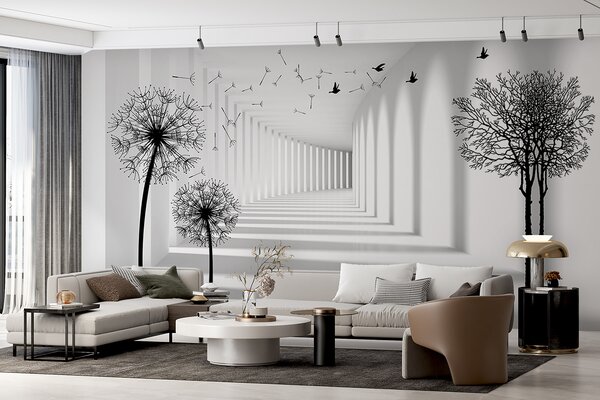 Fototapety Głębia i światło, Fototapety Czarno-białe, u37803d2 : Uwalls.pl