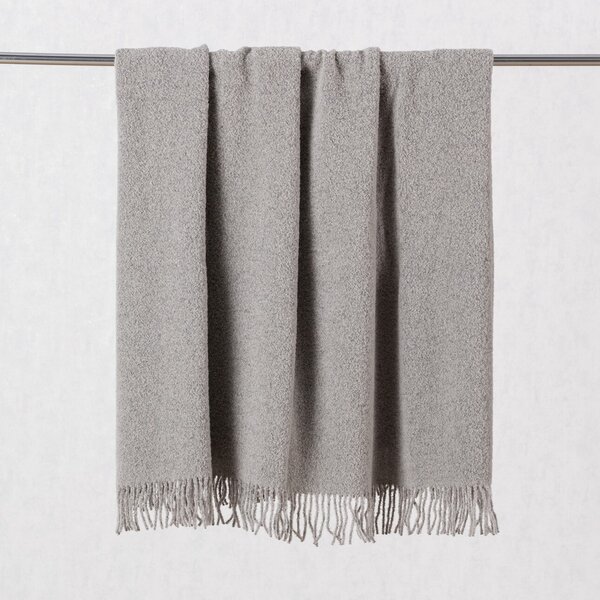 Pled Boucle 140x200cm silver grey