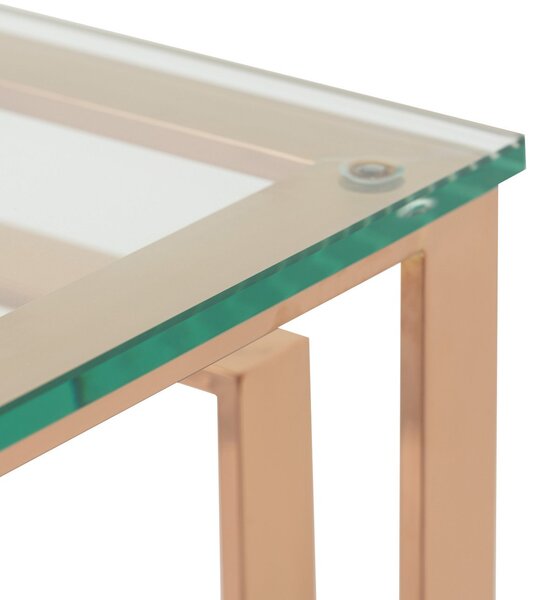 Konsola Eternic rose gold 120x40x80cm
