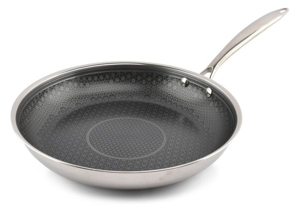 Patelnia z powłoką nieprzywierającą ze stali nierdzewnej ø 29,5 cm Fusion – BonBistro