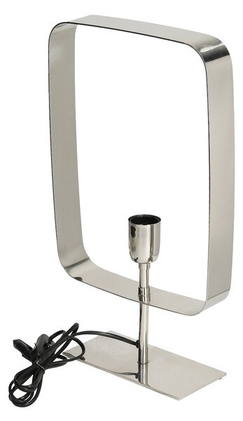 Lampa stołowa Theo Silver 46 cm