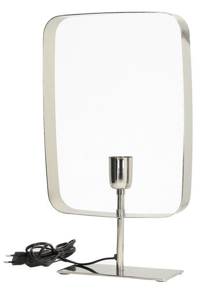 Lampa stołowa Theo Silver 46 cm