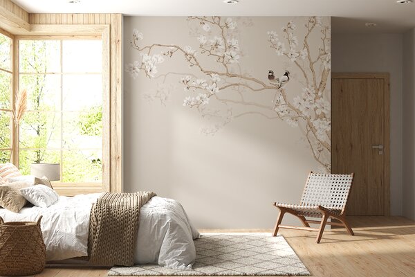 Fototapety Drzewo magnolii w ogrodzie, Fototapety Las, Fototapety Drzewa, u25842d1 : Uwalls.pl