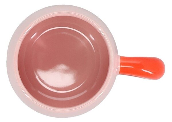 Różowy kubek new bone china 470 ml Coco – ONA