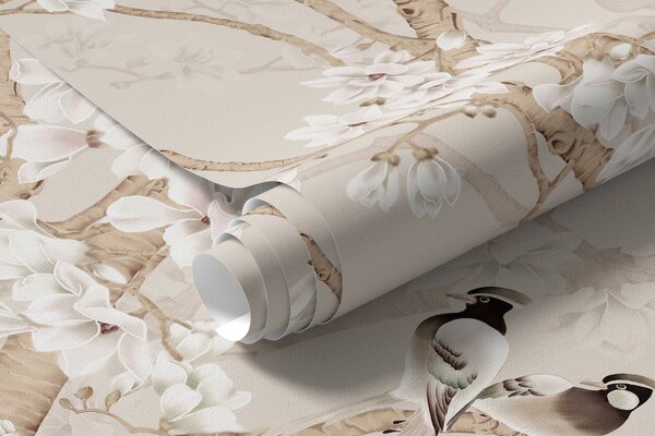 Fototapety Drzewo magnolii w ogrodzie, Fototapety Las, Fototapety Drzewa, u25842d2 : Uwalls.pl