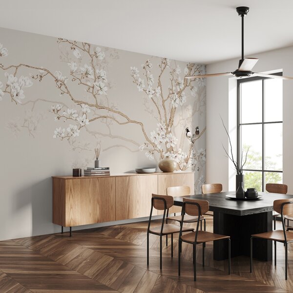 Fototapety Drzewo magnolii w ogrodzie, Fototapety Las, Fototapety Drzewa, u25842d2 : Uwalls.pl