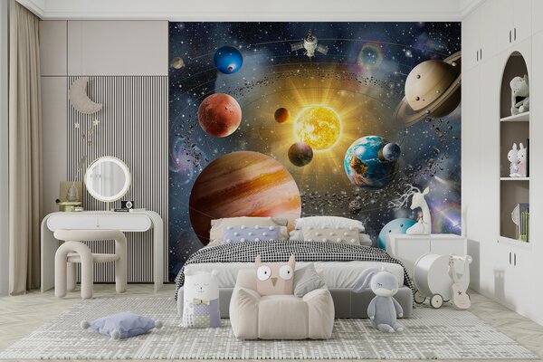 Fototapety Fascynujący kosmos, układ słoneczny, Fototapety designerskie, u97222d1 : Uwalls.pl