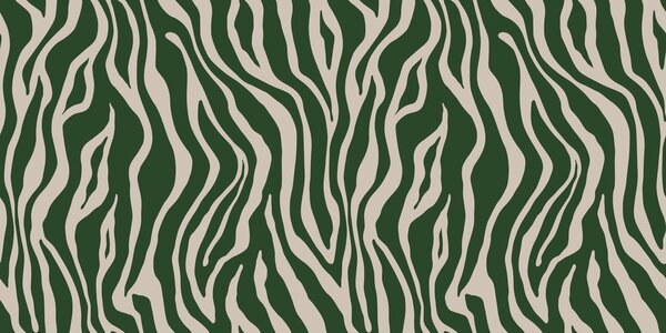 Fototapety Nadruk wektorowy skóry zebry w kolorach zielonym i białym, Fototapety Abstrakcja, u99173v2 : Uwalls.pl