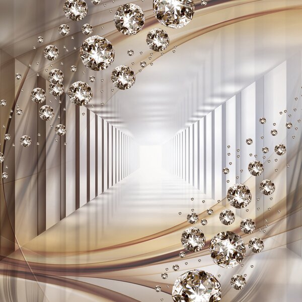 Fototapety Tunel z kryształu górskiego, Fototapety 3D, Fototapety 3d tunel, u79958d1 : Uwalls.pl