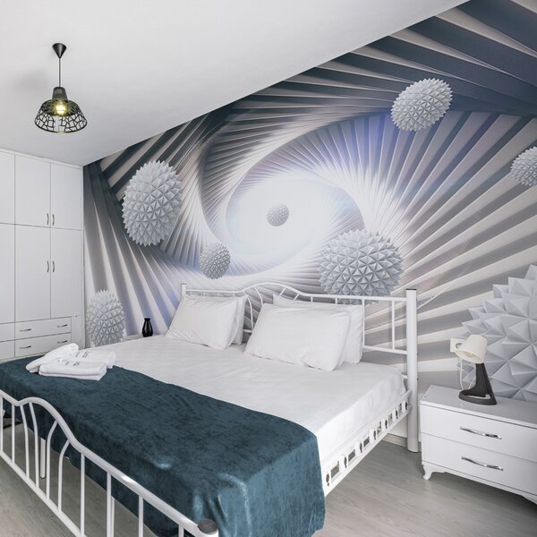 Fototapety tunel 3D i kule, Fototapety 3D, u03120d2 : Uwalls.pl