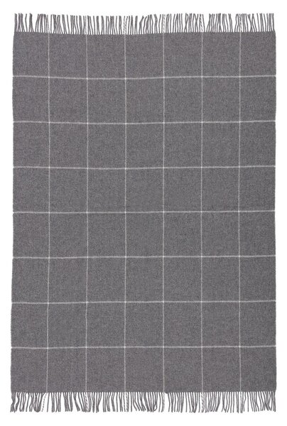 Pled Zelandia 140x200cm check grey