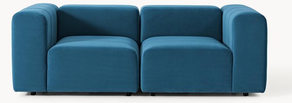 Sofa modułowa z aksamitu Lena (3-osobowa)