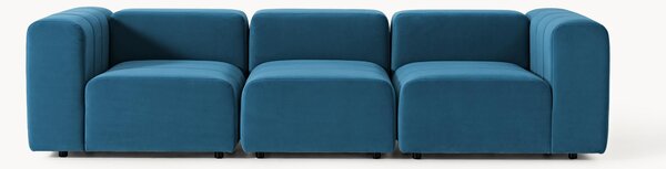Sofa modułowa z aksamitu Lena (4-osobowa)