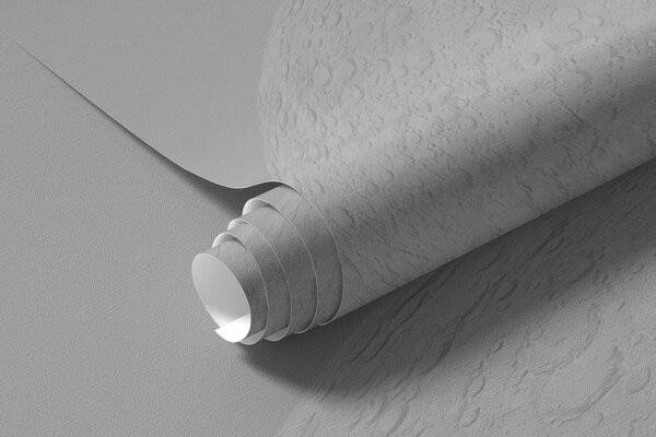 Fototapety Wielki księżyc wśród chmur w stylu loftu w szarym kolorze, Fototapety Kosmos, w00548v1 : Uwalls.pl