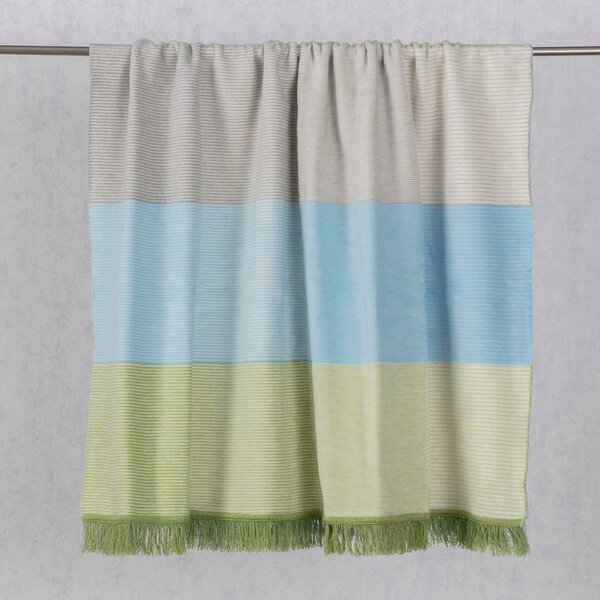 Koc Cosy Home 150x200cm Pastel Green&Blue