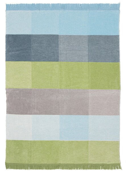 Koc Cosy Home 150x200cm Pastel Green&Blue