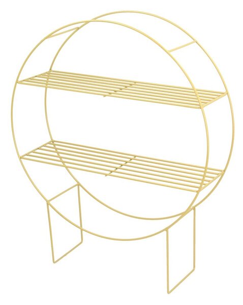Półka - stojak Chicago gold wys.60,5cm