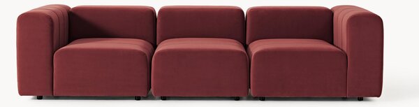 Sofa modułowa z aksamitu Lena (4-osobowa)