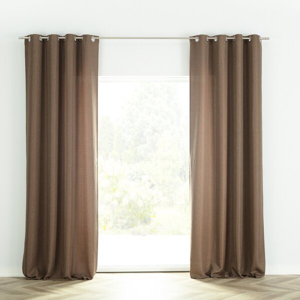 Zasłona BASIC na kółkach 140x280cm złoty brąz 1 szt