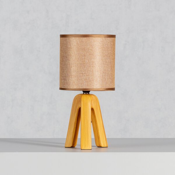 Lampa stołowa Aloa light brown