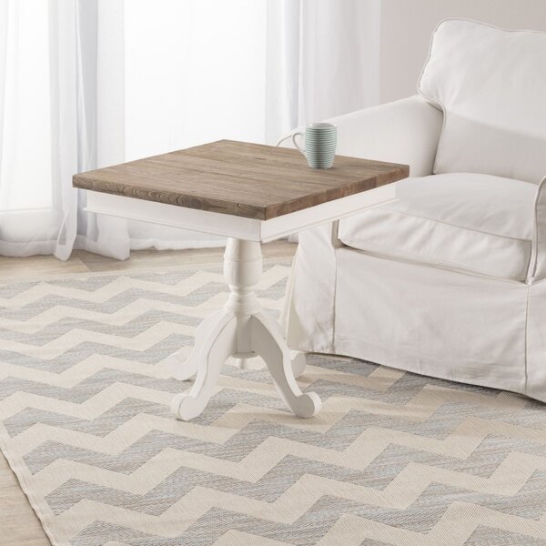 Dywan Modern Chevron beige/ice blue 160x230 cm