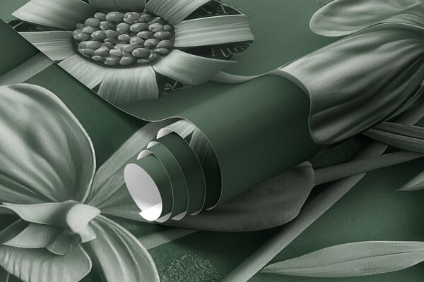Fototapety Polne kwiaty 3D, Fototapety 3D, Fototapety 3d Kwiaty, w07869v2 : Uwalls.pl