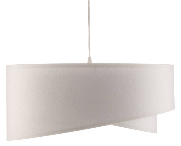 Lampa wisząca Vivien Maco Design, możliwość ściemniania, biały / opal, salon / jadalnia, tkanina / materiał / jedwab, nowoczesny
