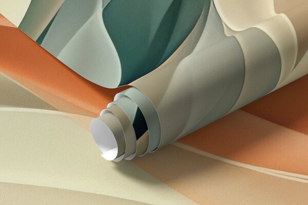 Fototapety Hipnotyzujący abstrakcyjny wzór z delikatnymi pastelowymi falami w, Fototapety 3D, Fototapety 3d geometryczna, w01335v1 : Uwalls.pl