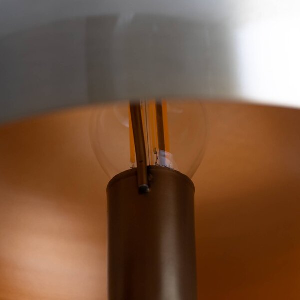 Lampa stołowa Varzan 10857 Opviq, brązowy / mosiężny, salon / jadalnia, metal