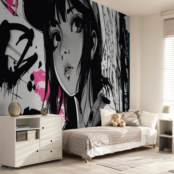 Fototapety Dziewczyna z anime, Fototapety Młodzieżowe, w00973 : Uwalls.pl