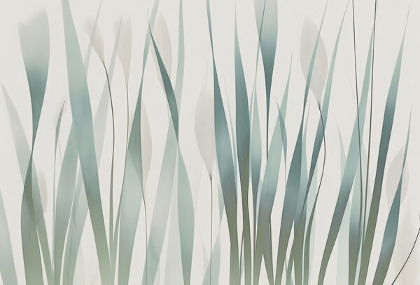 Fototapety Półprzezroczyste liście w odcieniach zieleni, Fototapety Natura, Fototapety Liście, w01018 : Uwalls.pl