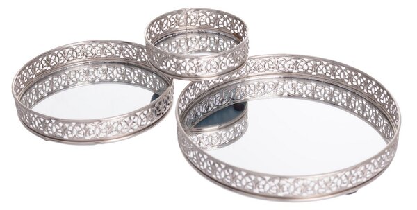 Komplet tac Judith 3szt. silver