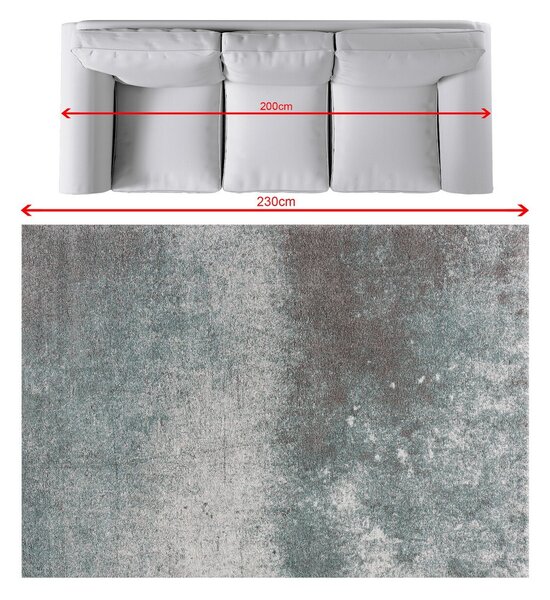 Dywan Softness cream/sage green 160x230cm