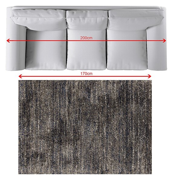 Dywan Royal Nomadic Living dark grey/sailor blue 120x170cm